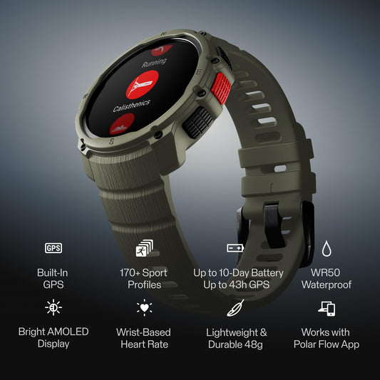 Polar Street X – GPS Running Sports Watch