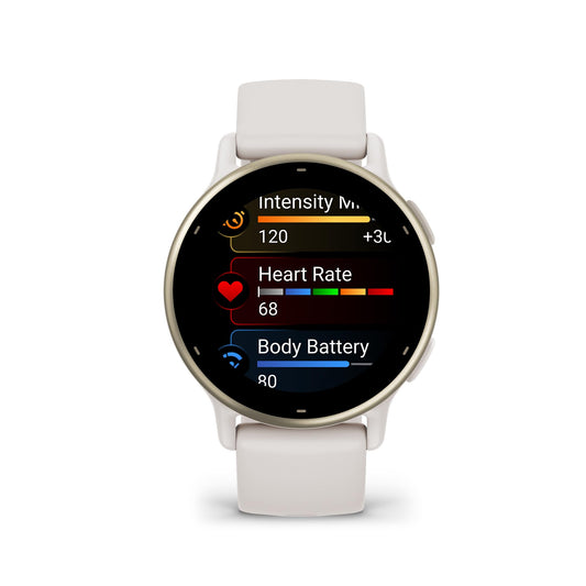 AMOLED GPS Fitness Smartwatch Long Battery Life
