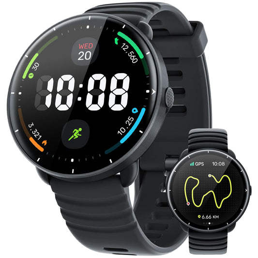 Swimming Smartwatch GPS 5ATM Waterproof Fitness Tracker