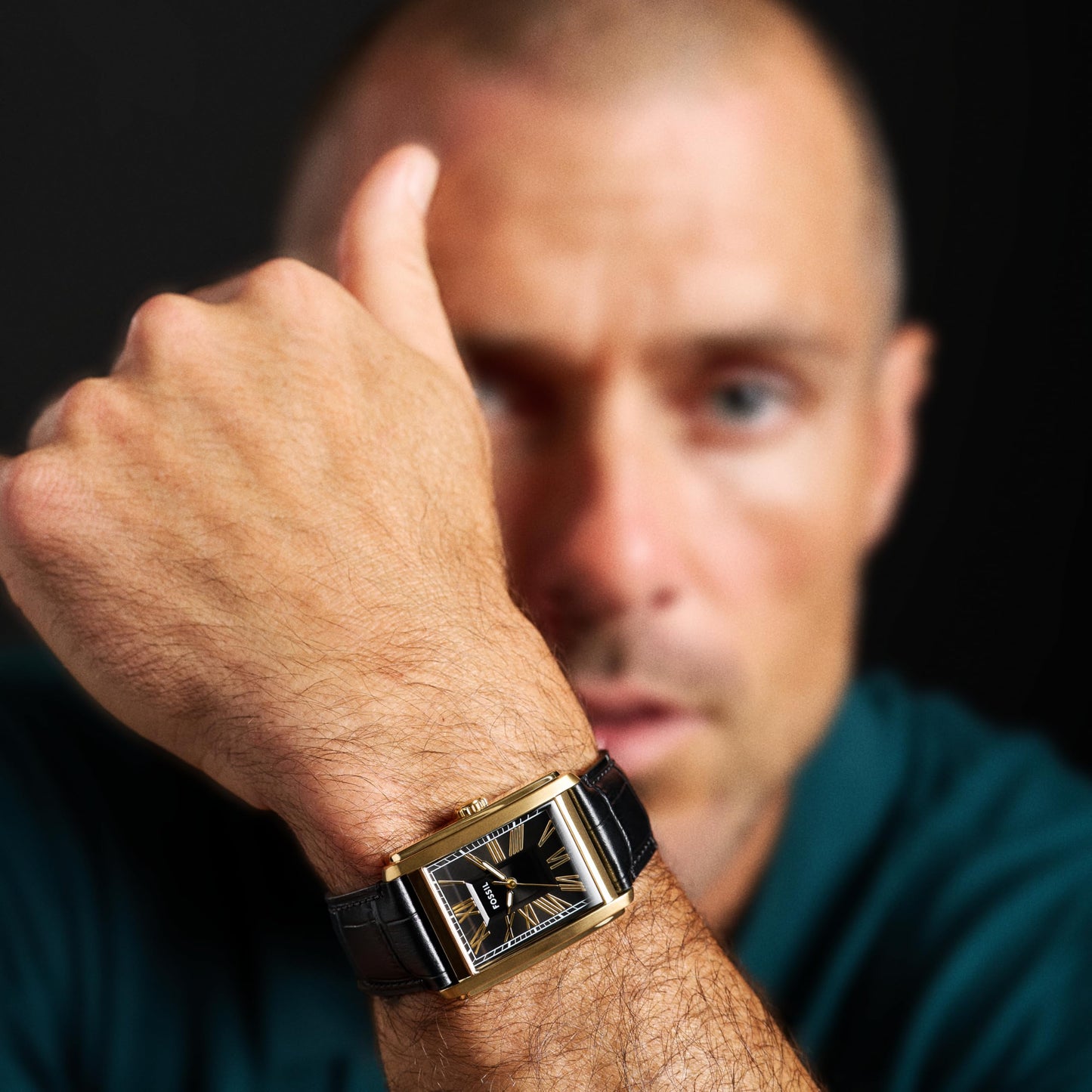 Fossil Men's Carraway Quartz Stainless Steel Three-Hand Watch